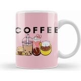 Humuts Funny Coffee Drinks Art Lover Gift Quote Vintage Retro Beyaz Kupa