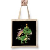 Humuts Funny Dinosaur Unicorn Unisaur Mythical Animal Bez Çanta