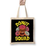Humuts Funny Donut Squad Cute Donut Obsessed Bez Çanta