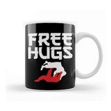 Humuts Funny Free Hugs Bjj Jiu Jitsu Takedown Jiu Jitsu Beyaz Kupa
