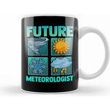 Humuts Funny Future Meteorologist Tornado Storm Weather Beyaz Kupa