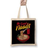 Humuts Funny Send Noods Anime Gamer Pho Ramen Noodle Pun Bez Çanta