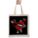 Humuts Funny Valentine S Day Dabbing Heart Dancing Bez Çanta