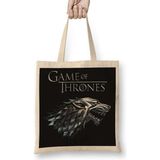Humuts Game Of Thrones Bez Çanta Uzun Saplı - Açık Bej - 40 X 40