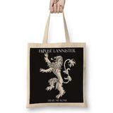 Humuts Game of Thrones House Lannister Uzun Saplı Kadın Bez Çanta