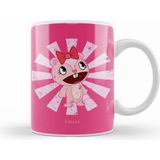 Humuts Giggles Retro Japanese Happy Tree Friends Kupa Bardak