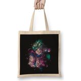 Humuts Goku Interplanetary Trip Uzun Saplı Açık Bej Bez Çanta
