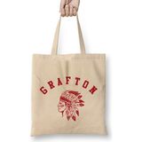 Humuts Grafton Native American Worn By Frank Zappa Uzun Saplı Açık Bej Bez Çanta