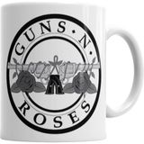 Humuts Guns And Roses Gnr Logo Axl Rose Slash Aerosmith Skid Row Hard Rock Kupa Bardak