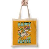 Humuts Happy Easter Unicorn Egg Hunt Bez Kadın Günlük Çanta