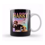 Humuts Harry Styles Retro Tee Beyaz Porselen Kupa Bardak