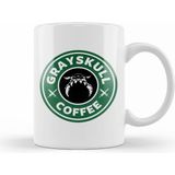 Humuts He Man and the Masters of Universe Greyskull Starbucks Coffee Beyaz Porselen Kupa Bardak