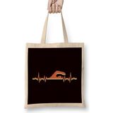 Humuts Heartbeat Swimmer Swim Swimming Pool Indoor Coach Athlete Bez Çanta