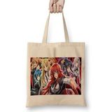 Humuts High School Dxd Anime All The Main Girls Uzun Saplı Bez Çanta