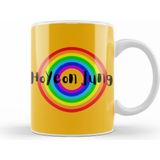 Humuts Hoyeon Jung 정호연 Retro Rainbow Style Kupa Bardak