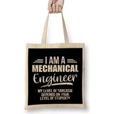 Humuts I am a Mechanical Engineer 07 Bez Çanta