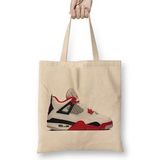 Humuts Jordan 10 Retro Double Nickel I am Back Drak Color Bez Kadın Günlük Çanta
