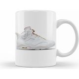 Humuts Jordan 5 Retro Supreme White And Black Sneaker Kupa Bardak