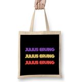 Humuts Julius Erving - Basketball Gifts Vintage Retro Rainbow Quotes For Boys And Dad Bez Kadın Günlük Çanta