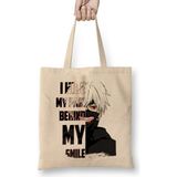 Humuts Kanki Ken Tokyo Ghoul Quote Pain Behind Kaneki Bez Kadın Günlük Çanta