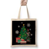Humuts Kano Around The Christmas Tree Mortal Kombat Bez Kadın Günlük Çanta