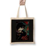 Humuts Ken Kaneki Tokyo Ghoul 01 Bez Uzun Saplı Açık Bej Rengi Çanta