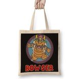 Humuts King Bowser Super Mario Classica Fanart Bez Kadın Günlük Çanta