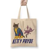 Humuts Kitty Pryde Lince Negra Cat Kedi Bez Çanta