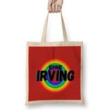 Humuts Kyrie Irving Basketball Gifts Vintage Retro Rainbow Quotes for Boys and Dad Bez Kadın Günlük Çanta