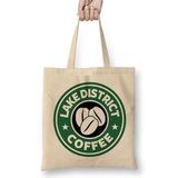 Humuts Lake District Coffee Uzun Saplı Açık Bej Bez Çanta