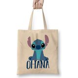 Humuts Lilo and Stitch Stitch Ohana Bez Kadın Günlük Çanta