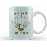 Humuts Long Live Rock N Roll 01 Beyaz Kupa