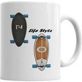 Humuts Longboard Lifestyle Beyaz Kupa