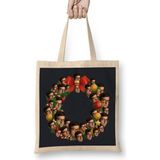Humuts Louis Theroux Christmas Multiface Wreath Bez Uzun Saplı Açık Bej Rengi Çanta