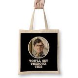 Humuts Louis Theroux You'll Get Theroux This Bez Uzun Saplı Açık Bej Rengi Çanta