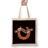 Humuts Lucky Horseshoe Horse Fans Equestrian Sport Horses Riding Bez Uzun Saplı Açık Bej Rengi Çanta