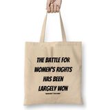 Humuts Margaret Thatcher Quotes Gift - Vintage Retro Rainbow Style Bez Kadın Günlük Çanta