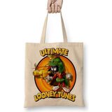 Humuts Marvin The Martian Açık Bej Uzun Saplı Bez Çanta