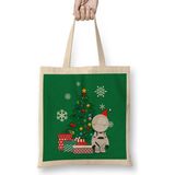 Humuts Marvin The Paranoid Android Around The Christmas Tree Bez Uzun Saplı Açık Bej Rengi Çanta