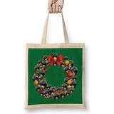 Humuts Maverick Top Gun Multiface Christmas Wreath Bez Uzun Saplı Açık Bej Rengi Çanta