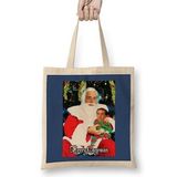 Humuts Merry Cagemas Santa Knee Nicolas Cage Christmas Bez Kadın Günlük Çanta
