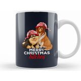 Humuts Merry Christmas Bitches Dog Beyaz Porselen Kupa Bardak