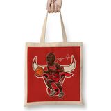 Humuts Micheal Jordan Bulls 23 with Signature Best Seller Bez Kadın Günlük Çanta