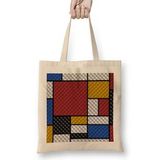 Humuts Mondrian In A Sofa-Style Bez Kadın Günlük Çanta