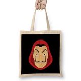 Humuts Money Heist Mask Bez Kadın Günlük Çanta