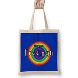 Humuts Morgan Freeman- Retro Rainbow Style Bez Kadın Günlük Çanta