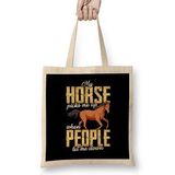 Humuts My Horse Picks Me Up When People Let Me Down Bez Kadın Günlük Çanta