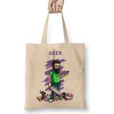 Humuts Nerd Geek Gamer Bez Kadın Günlük Çanta