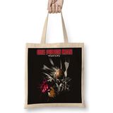 Humuts One Punch Man 01 Açık Bej Uzun Saplı Bez Çanta