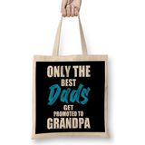 Humuts Only The Best Dads Get Promoted To Grandpa 04 Bez Kadın Günlük Çanta